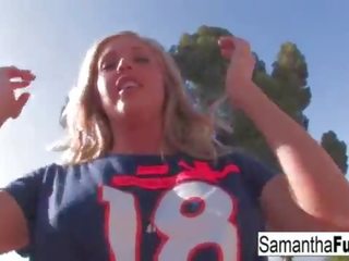 Samantha Saint's BJ opens To A Creampie