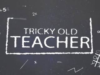 Πονηρός γριά δάσκαλος - χαρακτηριστικό βίντεο αυτήν πορνό talents επί.