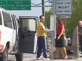 Auto stoppeur gang défoncer en van, gratuit en vimeo x évalué vidéo vidéo 2a