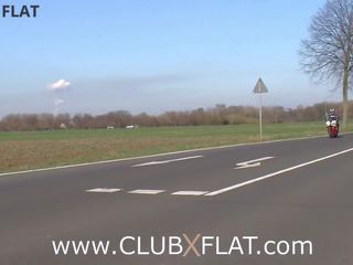 Clubxflat- Biker diva Towed after Breakdown: Free xxx film ba