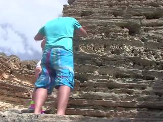 Wild Tourists Have Mountain Anal Sex, HD adult clip 3d