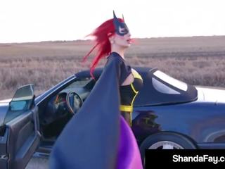 Hot batgirl shanda fay sucks phallus roadside: free reged film e5