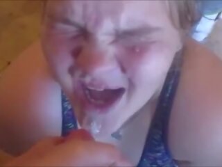 Cum Facials compilation on desperate hard up teens huge loads hitting&comma; mouth&comma; up the nose&comma; eyes and hair