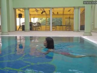 Young woman dee ceko rumaja flirty underwater, free bayan movie 50