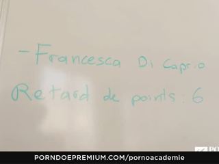 Porno academie - duszny szkoła damsel francesca di caprio hardcore analny i dp w trójkąt