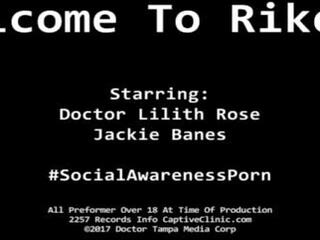 Welcome To Rikers&excl; Jackie Banes Is Arrested & Nurse Lilith Rose Is About To Strip Search darling Attitude &commat;CaptiveClinic&period;com