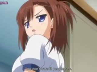 Anime street girl Licking And Gets Drilled In Class