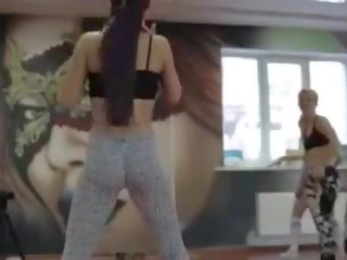 Rusiškas twerk klasė: nemokamai twerking seksas filmas 4b