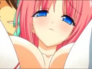 Pusaudze anime rūdmataina izpaužas cunt piepildīta ar sperma