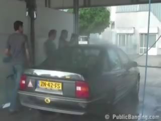 Public Fuck At Carwash